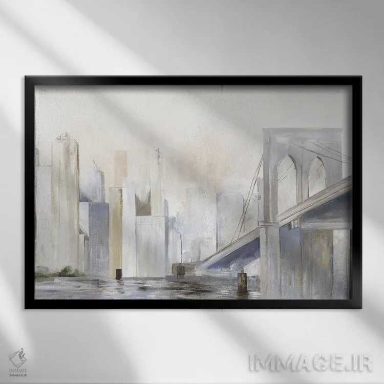 تابلو پل II اثر آلیسون پیرس - نمای قابدار مشکی