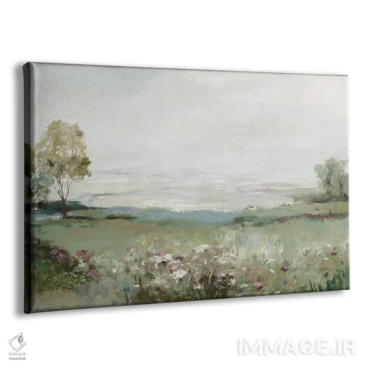 تابلو دشت سبز پری اثر آلیسون پیرس - نمای پرسپکتیو محصول