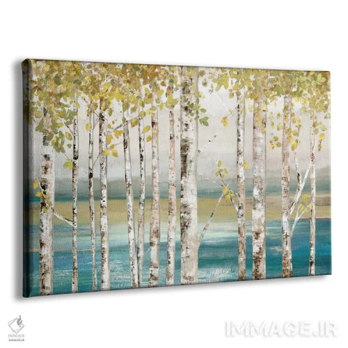 تابلو کنار رودخانه I اثر آلیسون پیرس - نمای پرسپکتیو محصول