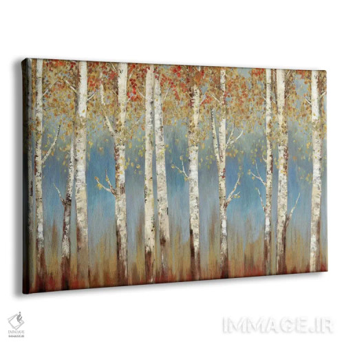 تابلو اخگرهای فروزان I اثر آلیسون پیرس - نمای پرسپکتیو محصول