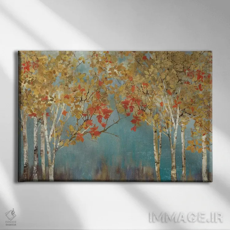 تابلو لحظهٔ اول I اثر آلیسون پیرس - نمای روبهرو روی دیوار