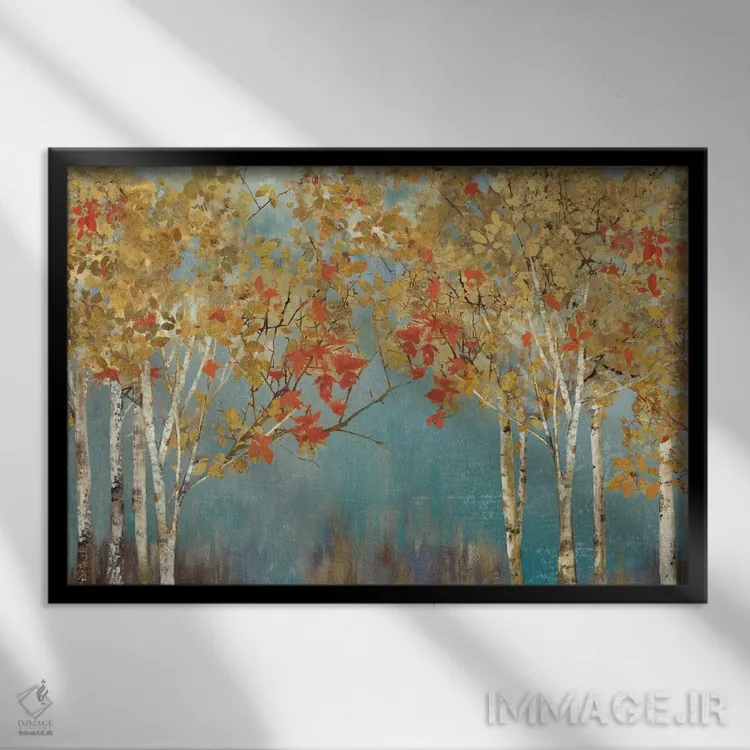 تابلو لحظهٔ اول I اثر آلیسون پیرس - نمای قابدار مشکی