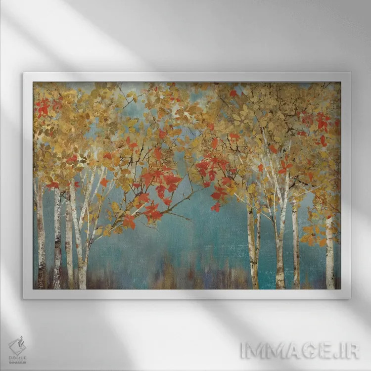 تابلو لحظهٔ اول I اثر آلیسون پیرس - نمای قابدار سفید