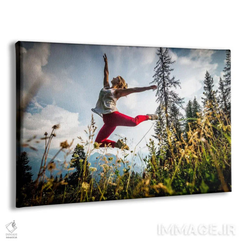 تابلو رقص شاد، رشتهکوه مون بلان، شامونی، اوت سووآ، اورنی-رون-آلپ، فرانسه اثر الکس بیوس - نمای پرسپکتیو محصول