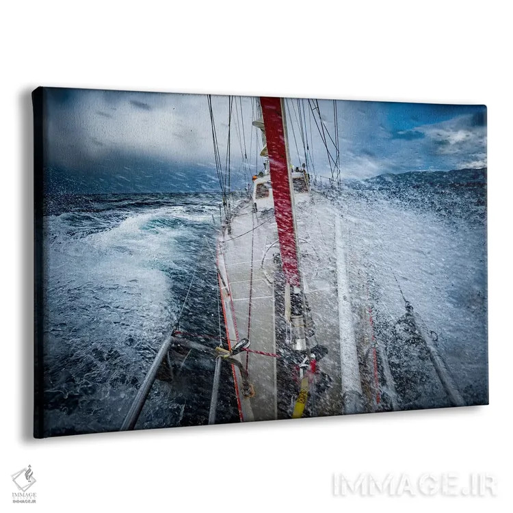 تابلو هوای طوفانی در دماغه هورن، پاتاگونیا، شیلی اثر الکس بیوس - نمای پرسپکتیو محصول