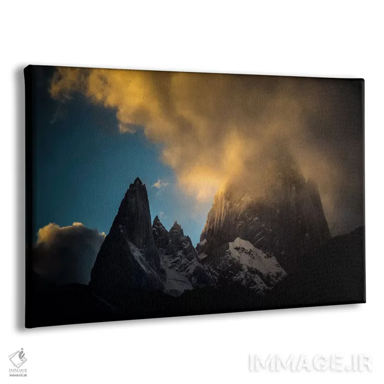 تابلو آگوخا پوینسنو و سرو فیتز روی، پاتاگونیا، آرژانتین اثر الکس بیوس - نمای پرسپکتیو محصول