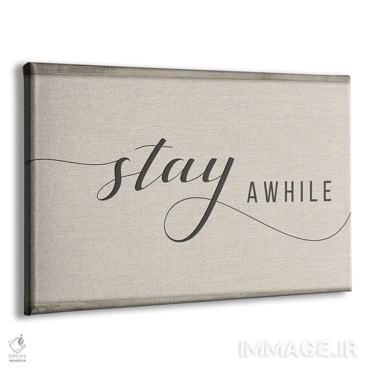 تابلو کمی بمان اثر آماندا موری - نمای پرسپکتیو محصول