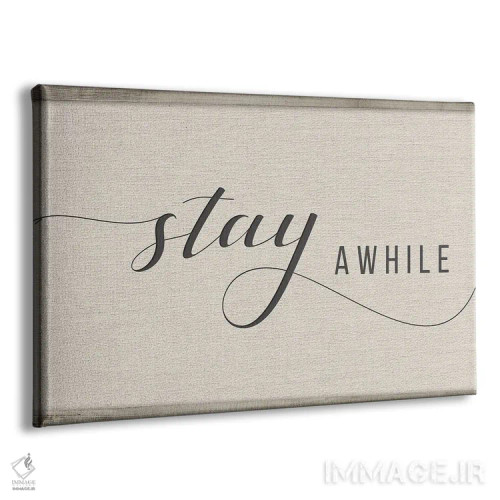 تابلو کمی بمان اثر آماندا موری - نمای پرسپکتیو محصول