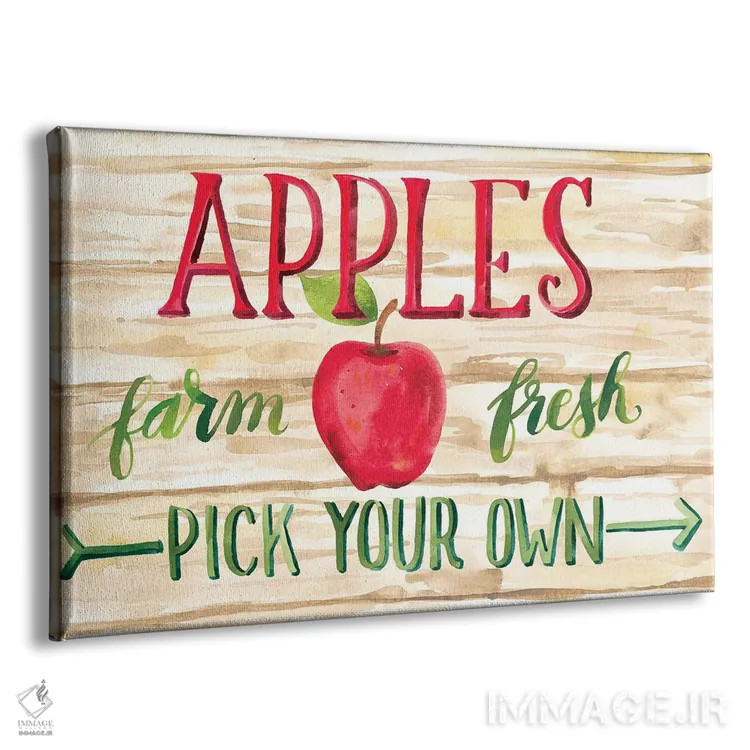 تابلو برداشت سیب یک اثر آماندا مکگی - نمای پرسپکتیو محصول