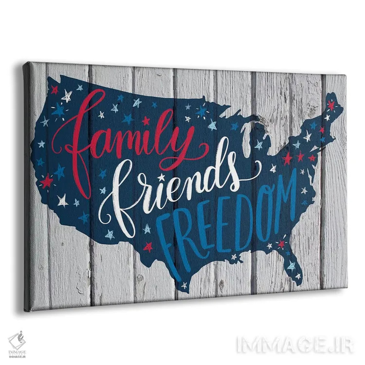 تابلو پای آمریکایی یک اثر آماندا مکگی - نمای پرسپکتیو محصول