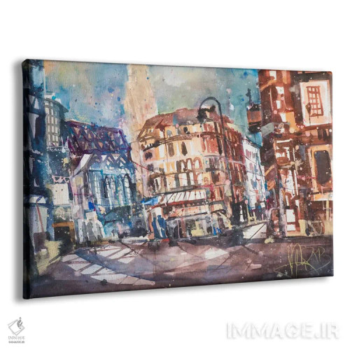 تابلو وین (اتریش) اثر آندریاس ماترن - نمای پرسپکتیو محصول