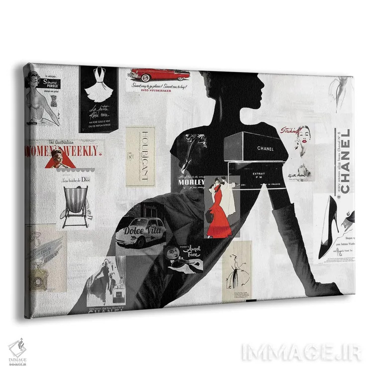 تابلو مد سطح بالا I اثر آماندا پیرسون - نمای پرسپکتیو محصول