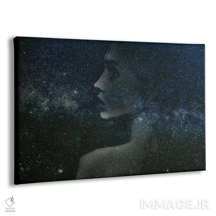 تابلو دختر فضانورد II اثر تاتیانا آمرِین - نمای پرسپکتیو محصول