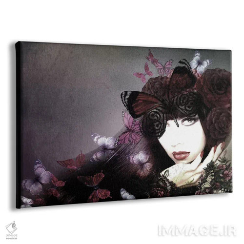 تابلو پروانهها اثر تاتیانا آمرِین - نمای پرسپکتیو محصول