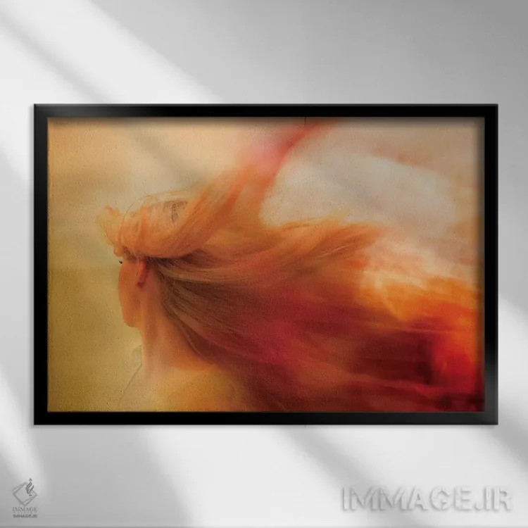 تابلو فراموشم کن اثر تاتیانا آمرِین - نمای قابدار مشکی