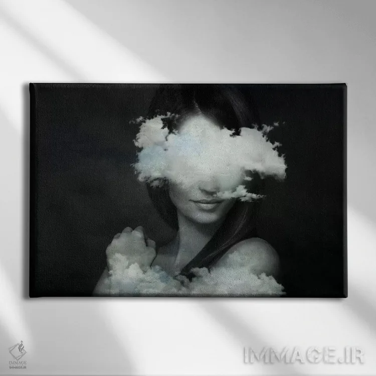 تابلو احساسات اثر تاتیانا آمرِین - نمای روبهرو روی دیوار