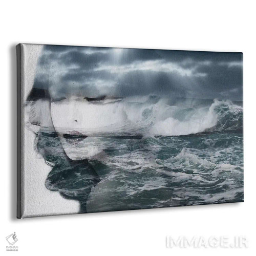 تابلو دریا اثر تاتیانا آمرِین - نمای پرسپکتیو محصول