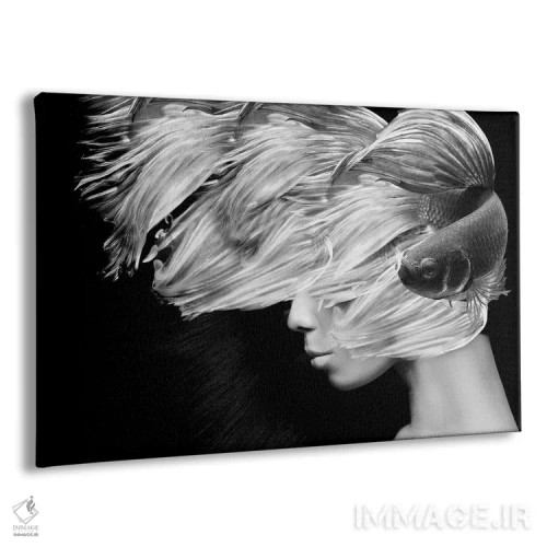 تابلو ماهیگیری I اثر تاتیانا آمرِین - نمای پرسپکتیو محصول