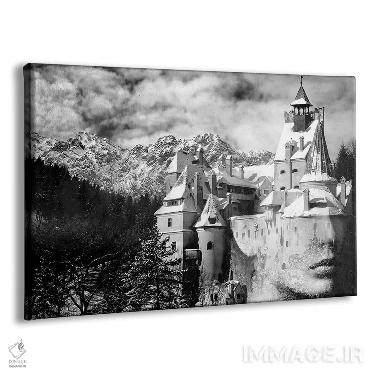 تابلو قلعه اثر تاتیانا آمرِین - نمای پرسپکتیو محصول