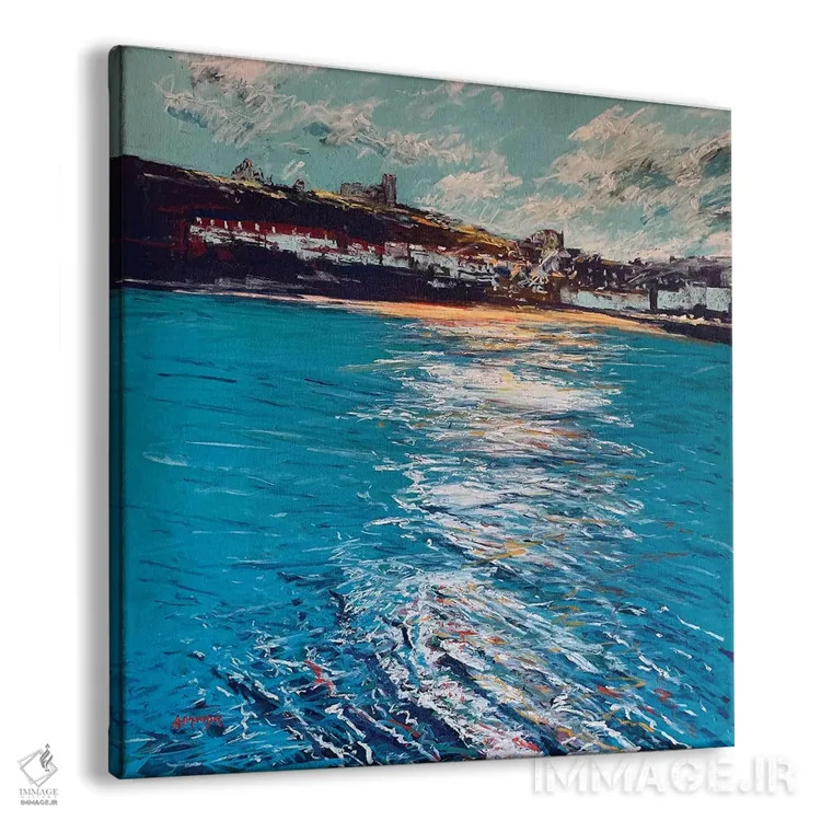 تابلو ویتبی در آبی (شهر ویتبی) اثر اندرو مودی - نمای پرسپکتیو محصول