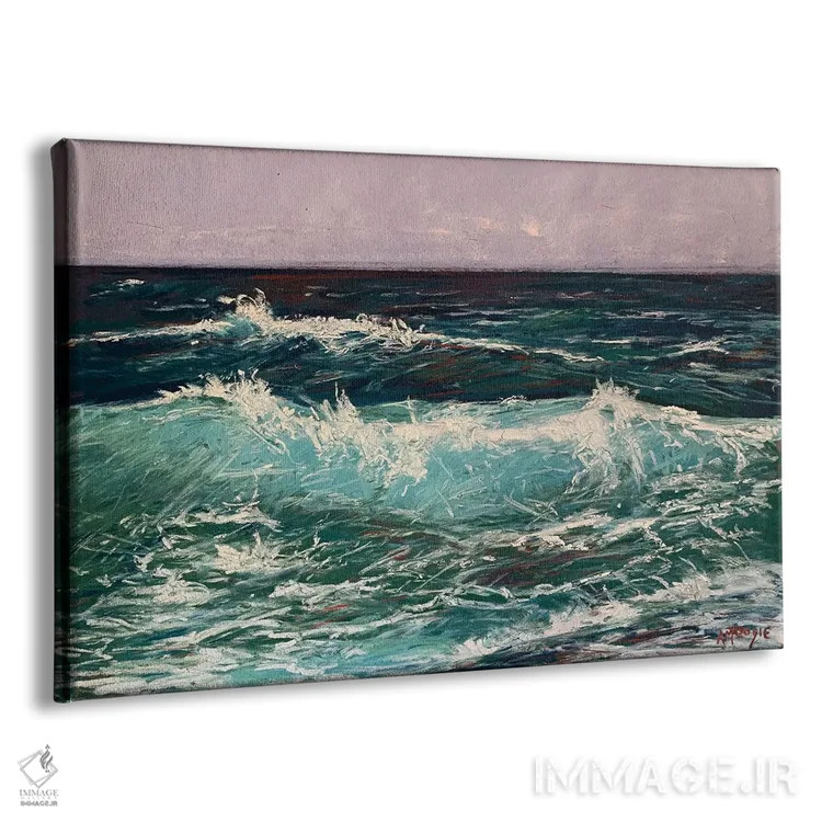 تابلو موج شکسته اثر اندرو مودی - نمای پرسپکتیو محصول