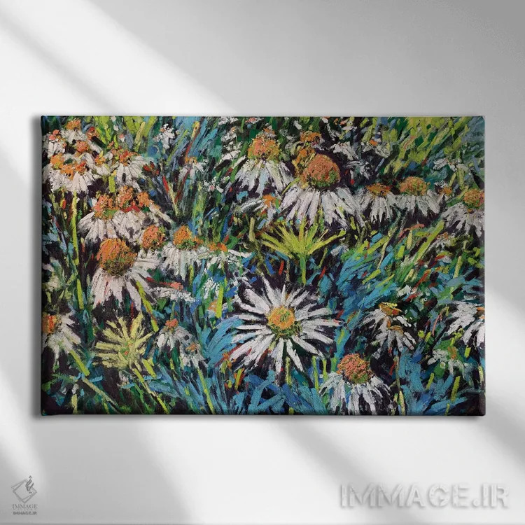 تابلو نور باغ اثر اندرو مودی - نمای روبهرو روی دیوار