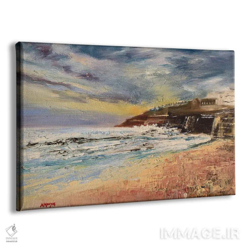 تابلو امواج صبحگاهی، خلیج ویتلی اثر اندرو مودی - نمای پرسپکتیو محصول