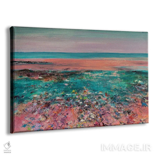 تابلو ساحل سنگریزهای اثر اندرو مودی - نمای پرسپکتیو محصول