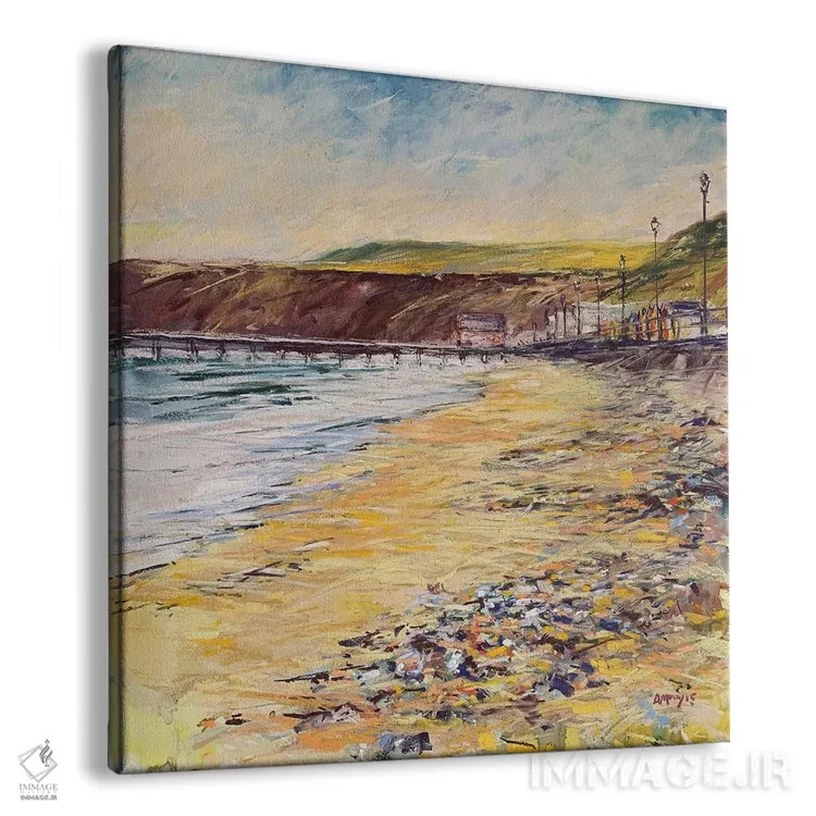 تابلو کلبههای ساحلی اثر اندرو مودی - نمای پرسپکتیو محصول