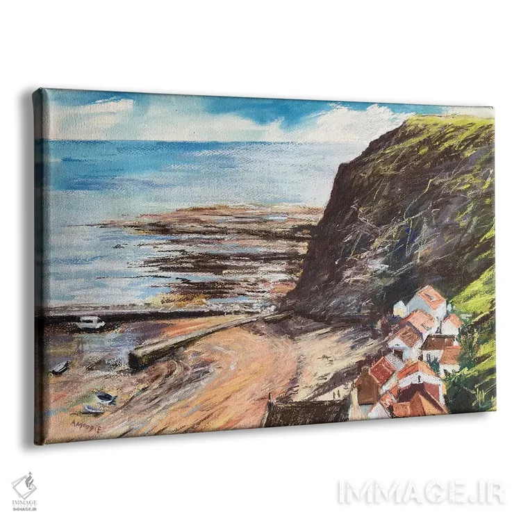 تابلو ساحل استیثس (نام محل) اثر اندرو مودی - نمای پرسپکتیو محصول