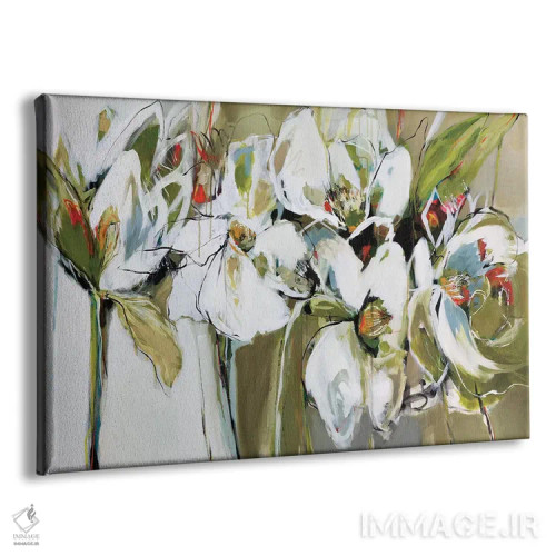 تابلو شکوفههای بهاری اثر آنجلا ماریـتز - نمای پرسپکتیو محصول