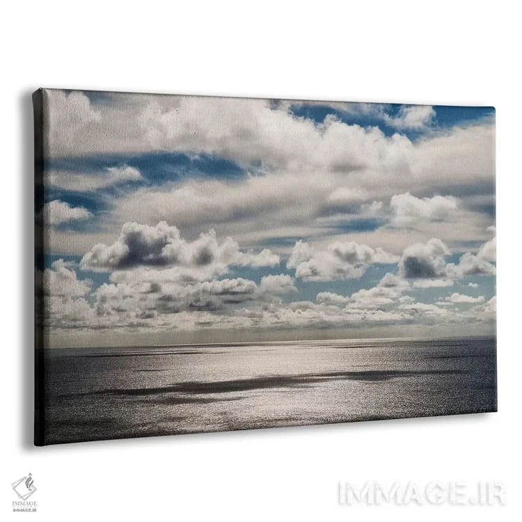 تابلو آمریکا، کالیفرنیا، لاجویا، ابرهای ساحلی بر فراز اقیانوس آرام اثر آن کالینز - نمای پرسپکتیو محصول