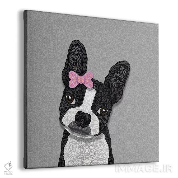 تابلو دختر بوستونی اثر آنجلیکا پارکر - نمای پرسپکتیو محصول