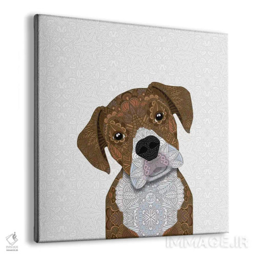 تابلو سگ باکسر اثر آنجلیکا پارکر - نمای پرسپکتیو محصول