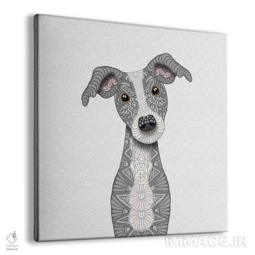 تابلو ایگی آبی بامزه اثر آنجلیکا پارکر - نمای پرسپکتیو محصول