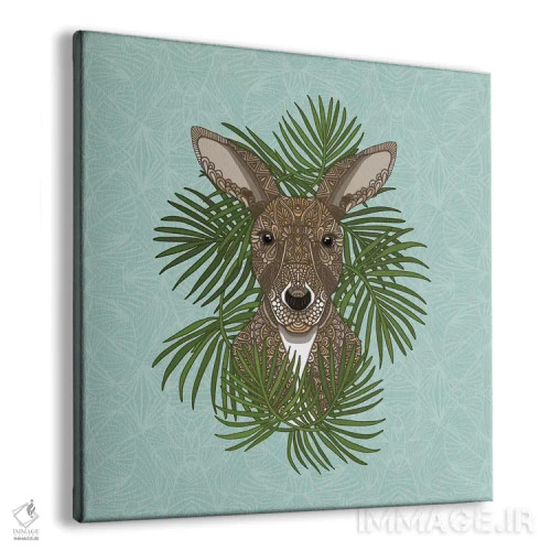 تابلو کانگورو اثر آنجلیکا پارکر - نمای پرسپکتیو محصول