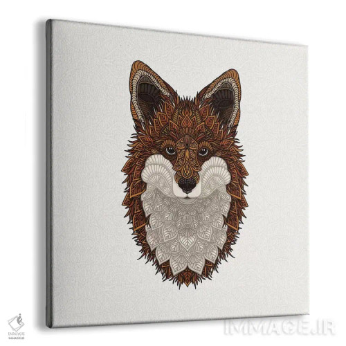 تابلو روباه قرمز اثر آنجلیکا پارکر - نمای پرسپکتیو محصول