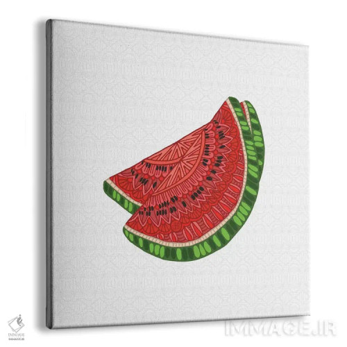 تابلو هندوانه اثر آنجلیکا پارکر - نمای پرسپکتیو محصول