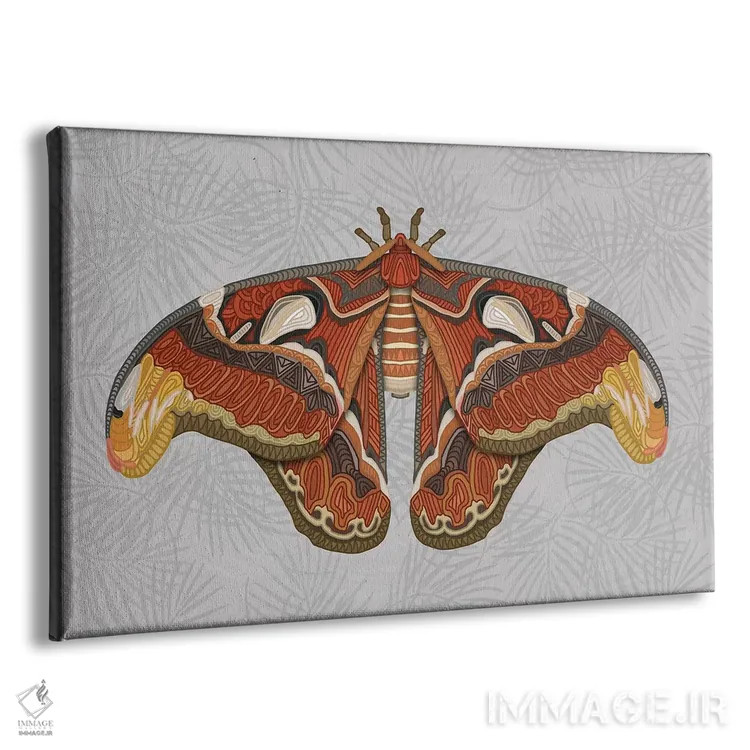 تابلو پروانه اطلس اثر آنجلیکا پارکر - نمای پرسپکتیو محصول