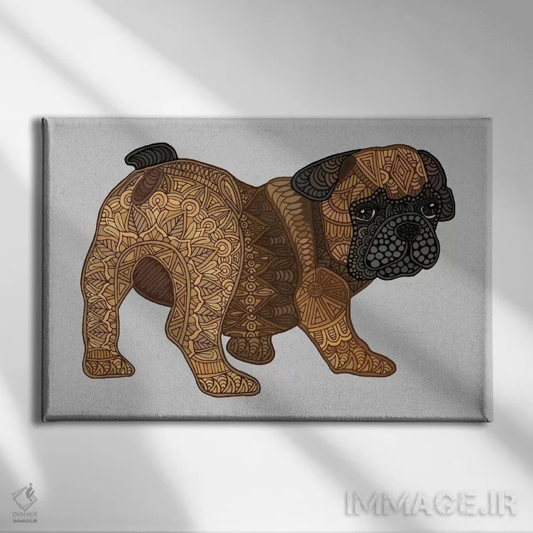 تابلو چاپز اثر آنجلیکا پارکر - نمای روبهرو روی دیوار