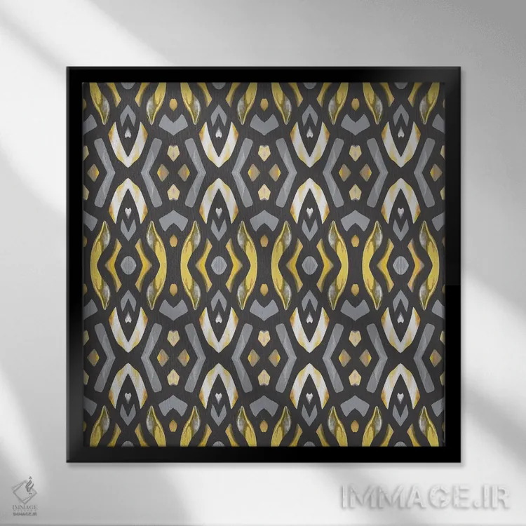 تابلو حال مدرن I اثر آنجلیکا پارکر - نمای قابدار مشکی