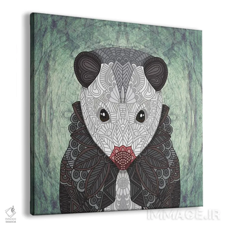 تابلو صاریغ تزئینی (طرح مربع) اثر آنجلیکا پارکر - نمای پرسپکتیو محصول