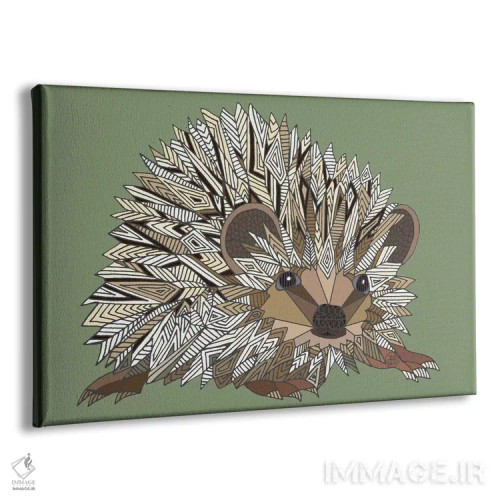 تابلو ایگل (جوجهتیغی به آلمانی) اثر آنجلیکا پارکر - نمای پرسپکتیو محصول