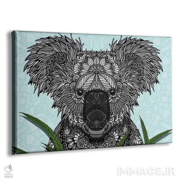 تابلو کوآلا اثر آنجلیکا پارکر - نمای پرسپکتیو محصول