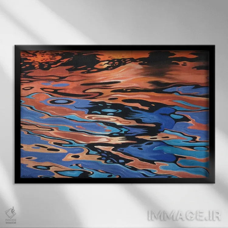 تابلو میراندا دوم اثر آلن وستون - نمای قابدار مشکی