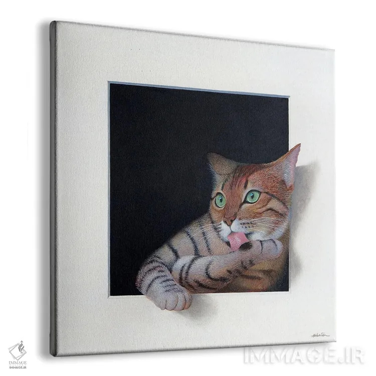 تابلو آلیس اثر آلن وستون - نمای پرسپکتیو محصول