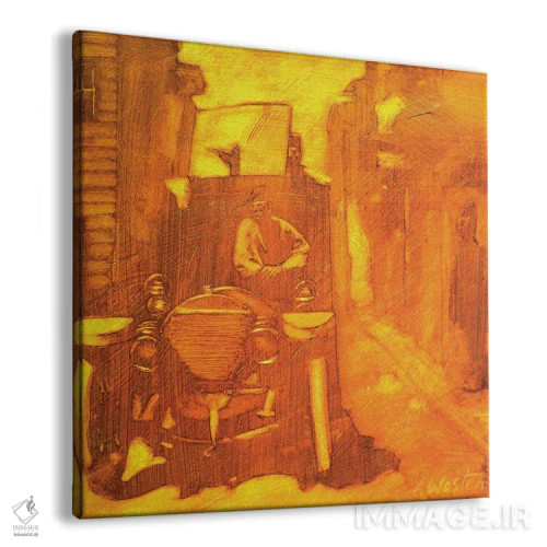 تابلو کامیون قدیمی دوم اثر آلن وستون - نمای پرسپکتیو محصول