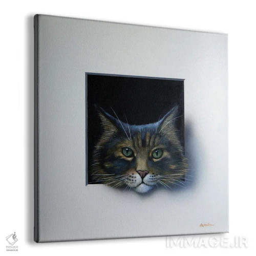 تابلو کوکو اثر آلن وستون - نمای پرسپکتیو محصول