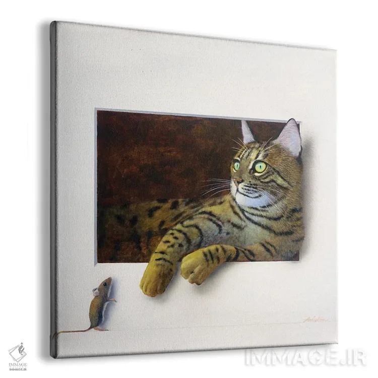 تابلو تیلی اثر آلن وستون - نمای پرسپکتیو محصول