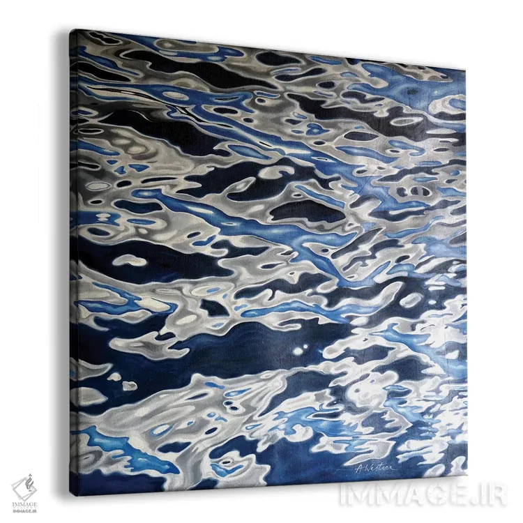 تابلو موجکها چهارم اثر آلن وستون - نمای پرسپکتیو محصول